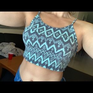 Cropped tank top